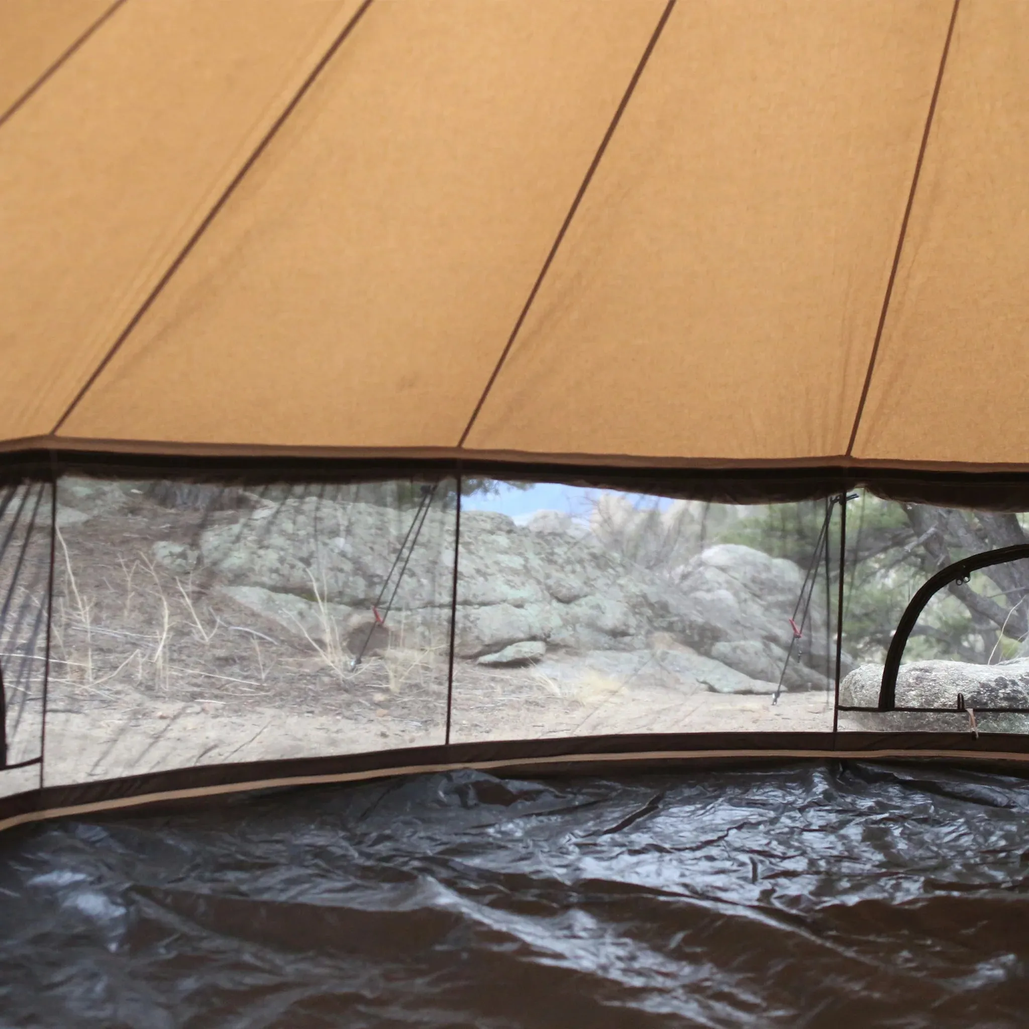 13' Regatta 360 Mesh Bell Tent