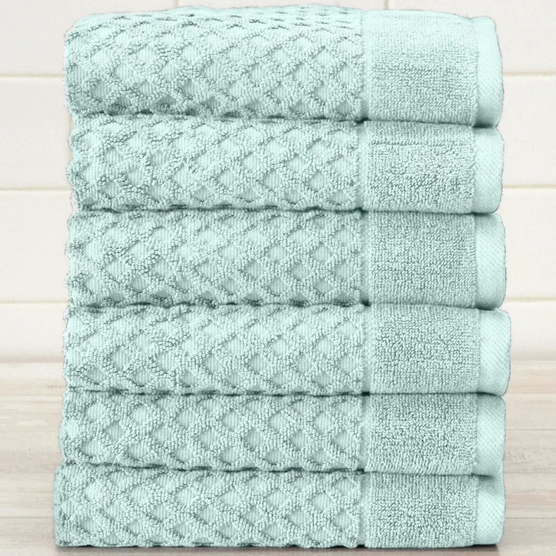 6 Pack Cotton Hand Towels - Grayson Collection