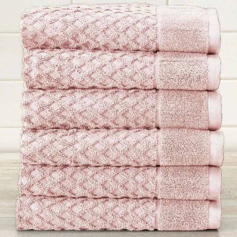 6 Pack Cotton Hand Towels - Grayson Collection