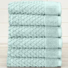 6 Pack Cotton Hand Towels - Grayson Collection