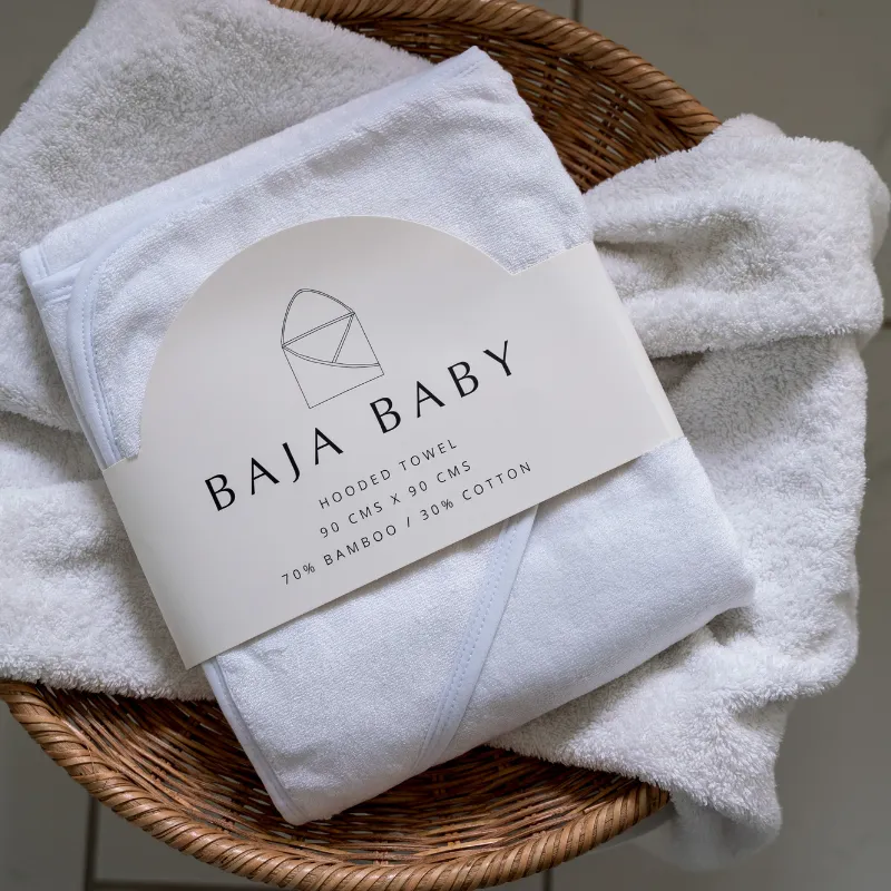 Bamboo/Cotton Hooded Towels