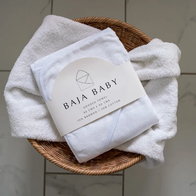 Bamboo/Cotton Hooded Towels