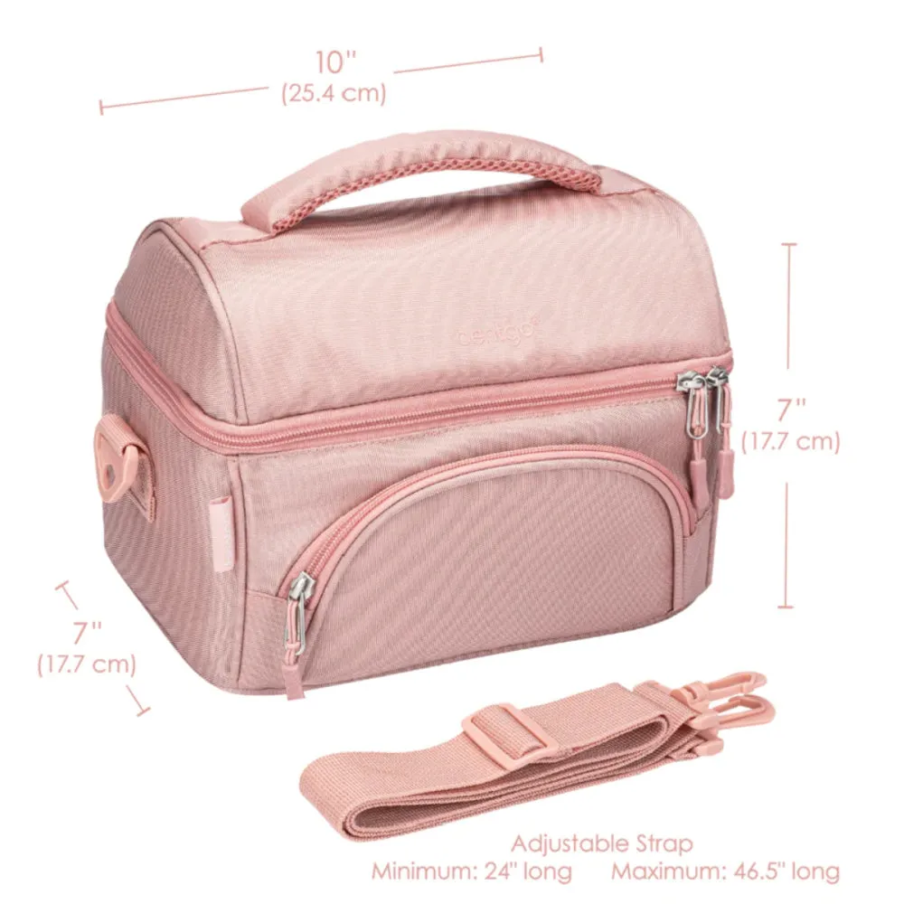 Bentgo Deluxe Insulated Lunch Bag - Blush