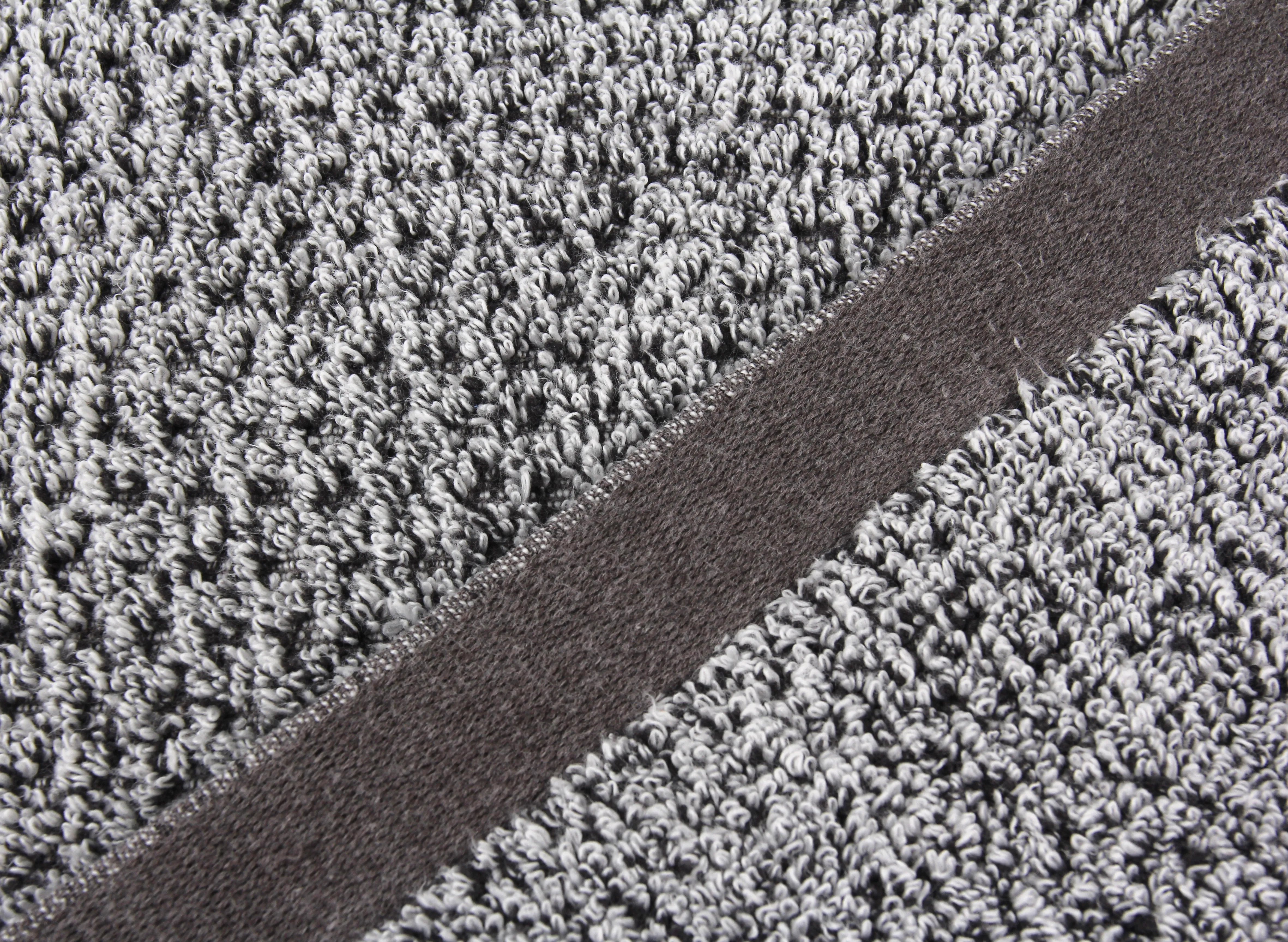 Diamond Jacquard Towels, Bath Towel - 1 Piece, Grey