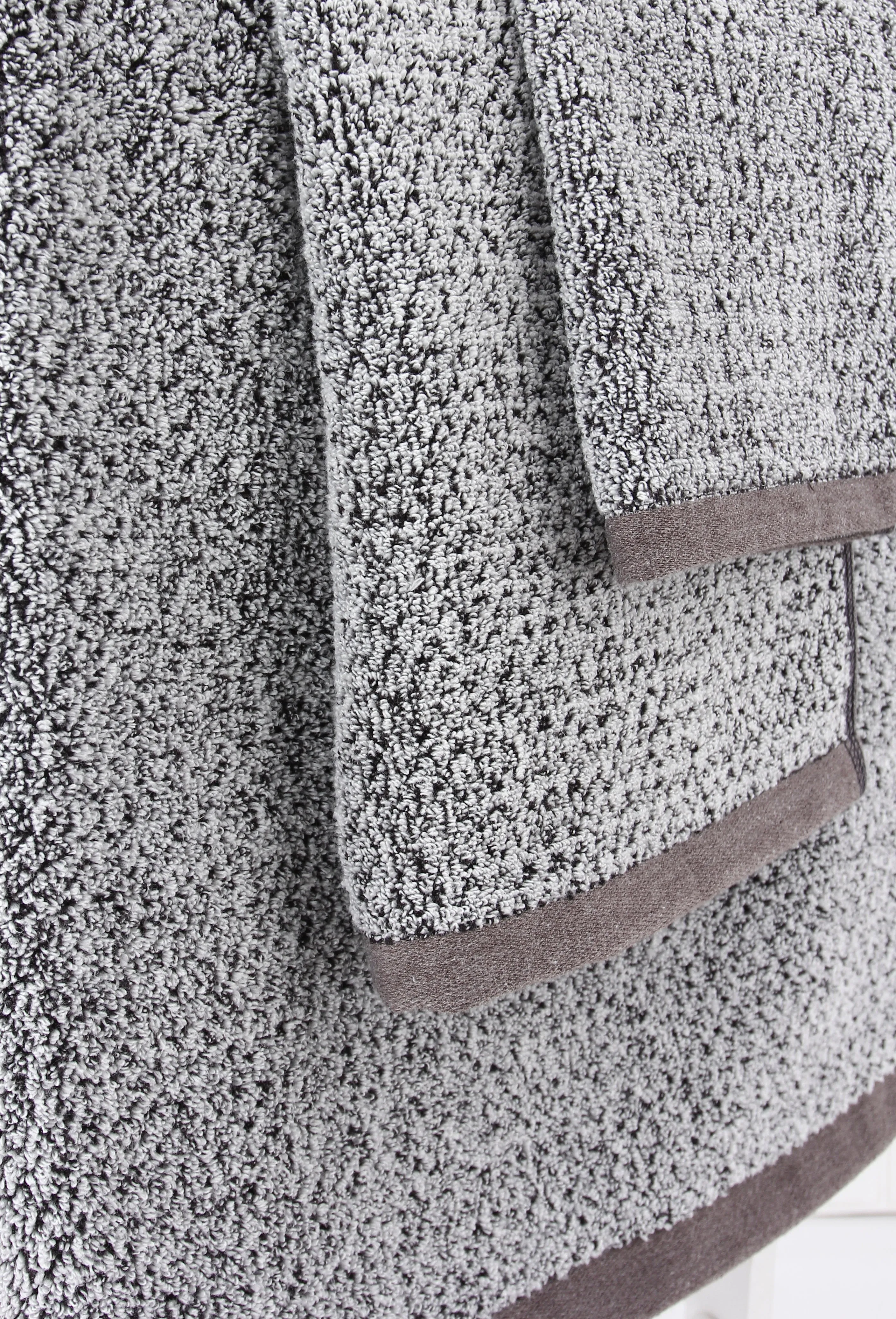 Diamond Jacquard Towels, Bath Towel - 1 Piece, Grey