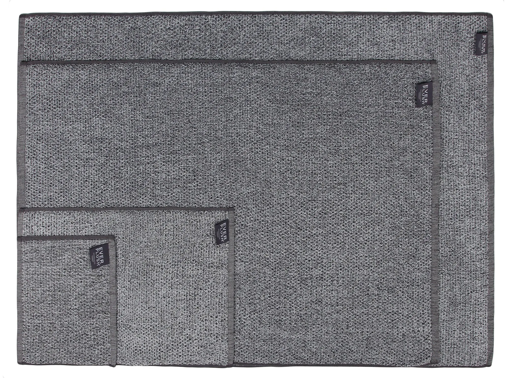 Diamond Jacquard Towels, Bath Towel - 1 Piece, Grey