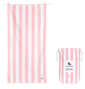 Kids Beach Towel - Malibu Pink