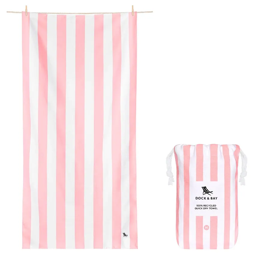 Kids Beach Towel - Malibu Pink