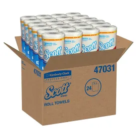 Kimberly Clark Scott, Kitchen Roll Towels, Choose a Sheet, 11" x 6", White