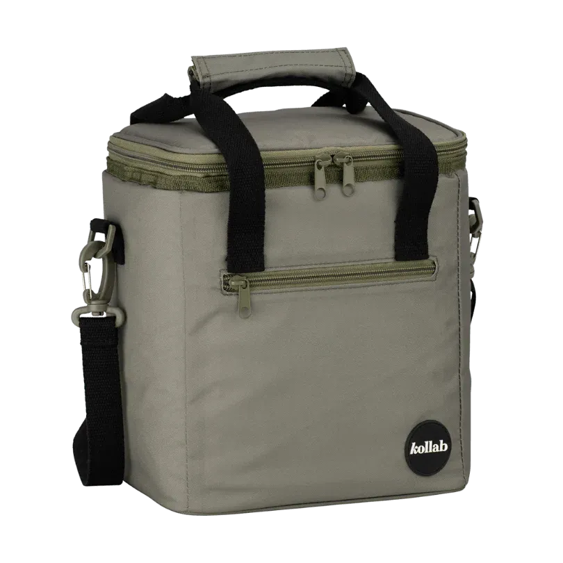 Kollab Mini Insulated Cooler Bag - Khaki Black