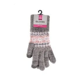 Ladies Fairiste Print Fluffy Gloves