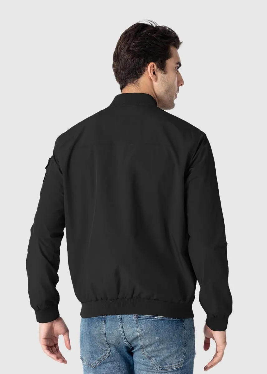 Men's Lightweight Windproof Bomber Jacket