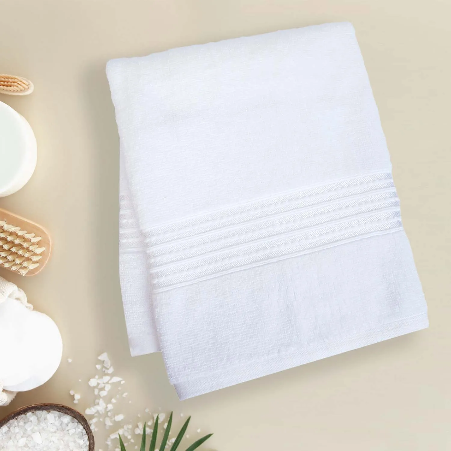 Micro Cotton LuxeDry Soothe Bath Towel - White