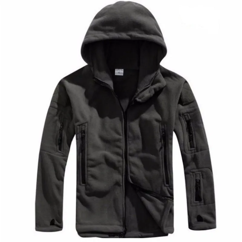 Military Winter Thermal Fleece Tactical Men Jacket