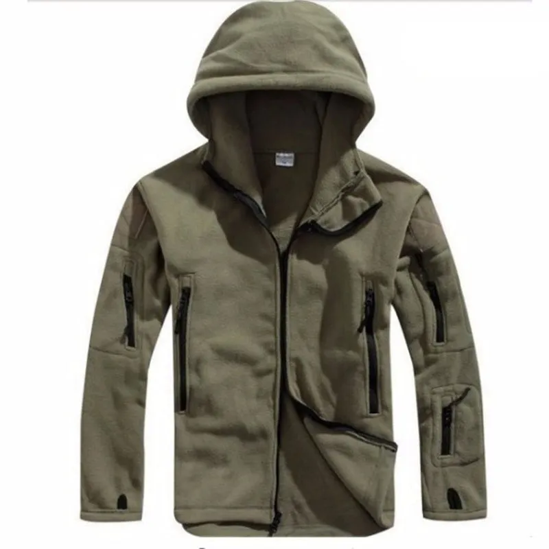 Military Winter Thermal Fleece Tactical Men Jacket