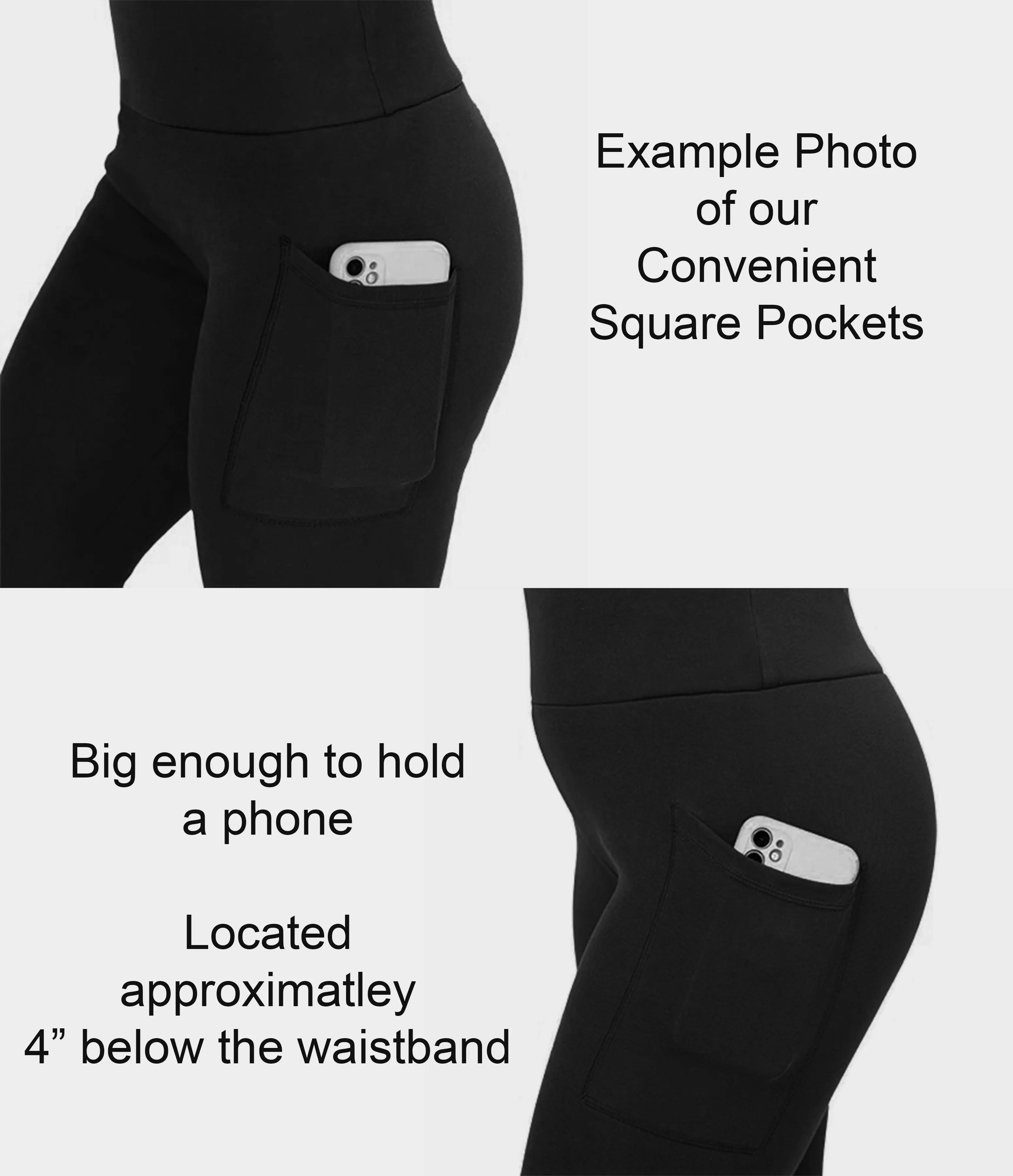 Pre-Order Black Skulls Leggings w/ Pockets (ETA: mid June)