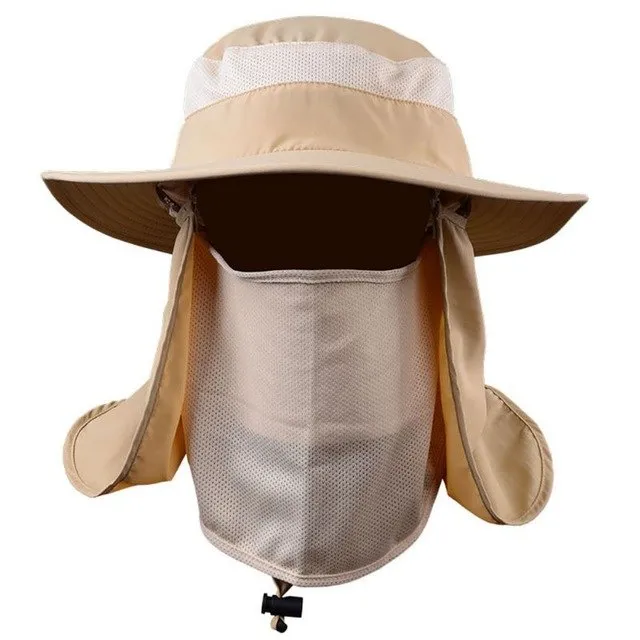 Sidiou Group Unisex Summer Bucket Hats Outdoor Fishing Hiking Wide Brim Hat UV Protection Cap