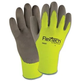Wells Lamont Y9239TL HI VIS THERMAL SYNTHETICKNIT GLOVE WITH NITRILE