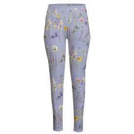 Wildflowers Lilac High Waist Leggings With Side Pockets up to 6 XL