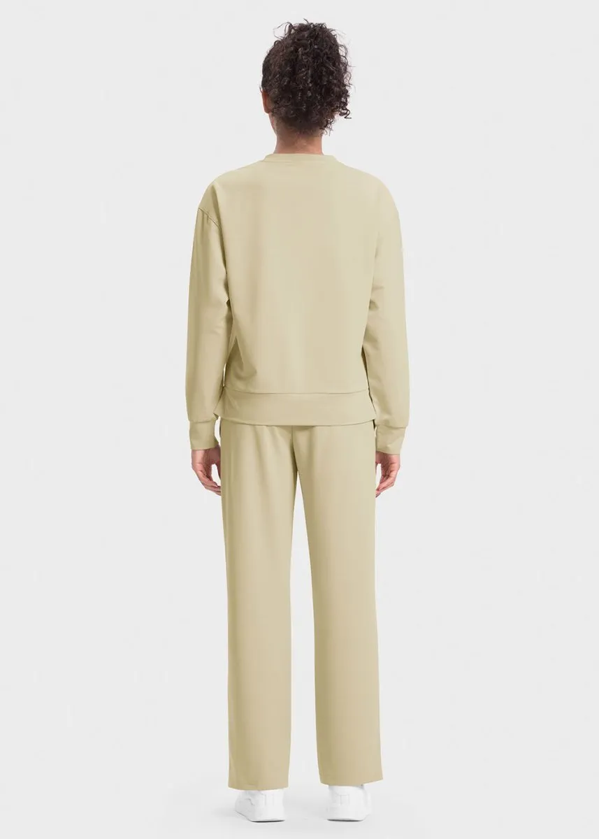 Women's Pullover and Wide Leg Pants Lounge Sets