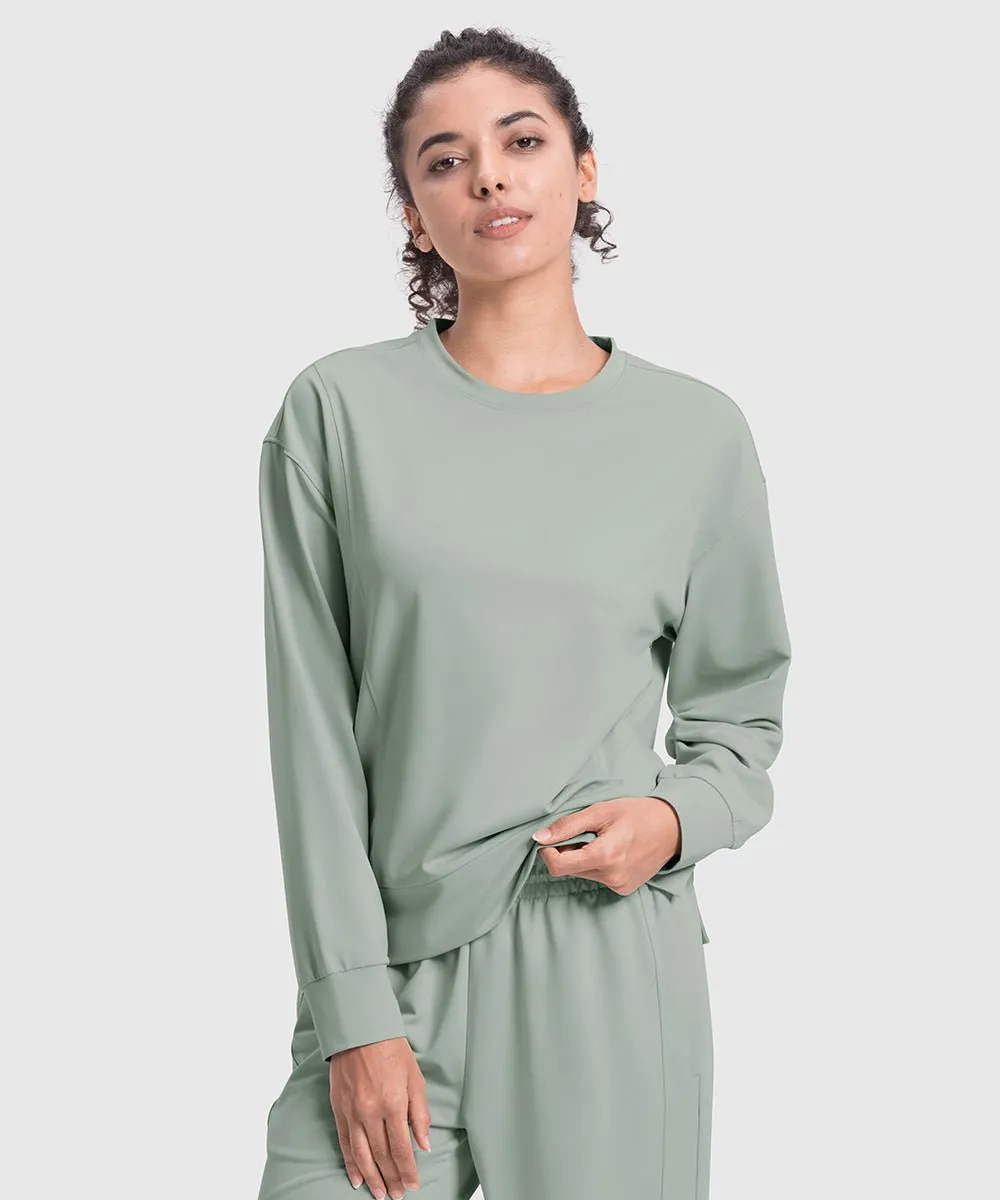 Women's Pullover and Wide Leg Pants Lounge Sets