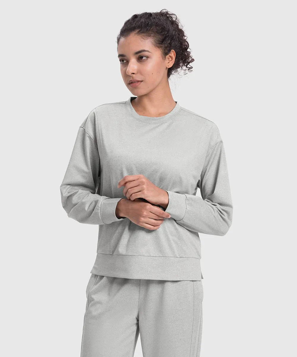 Women's Pullover and Wide Leg Pants Lounge Sets