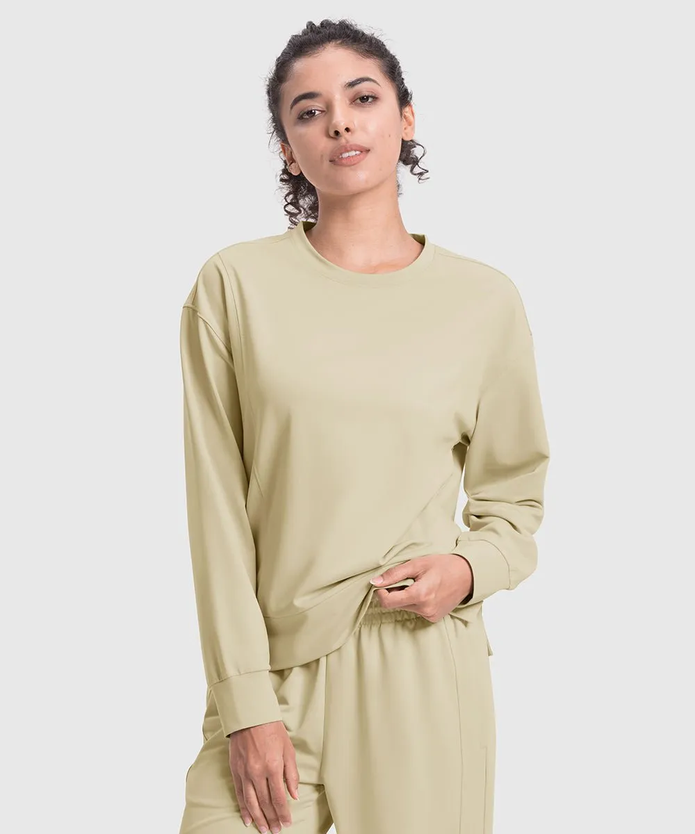 Women's Pullover and Wide Leg Pants Lounge Sets