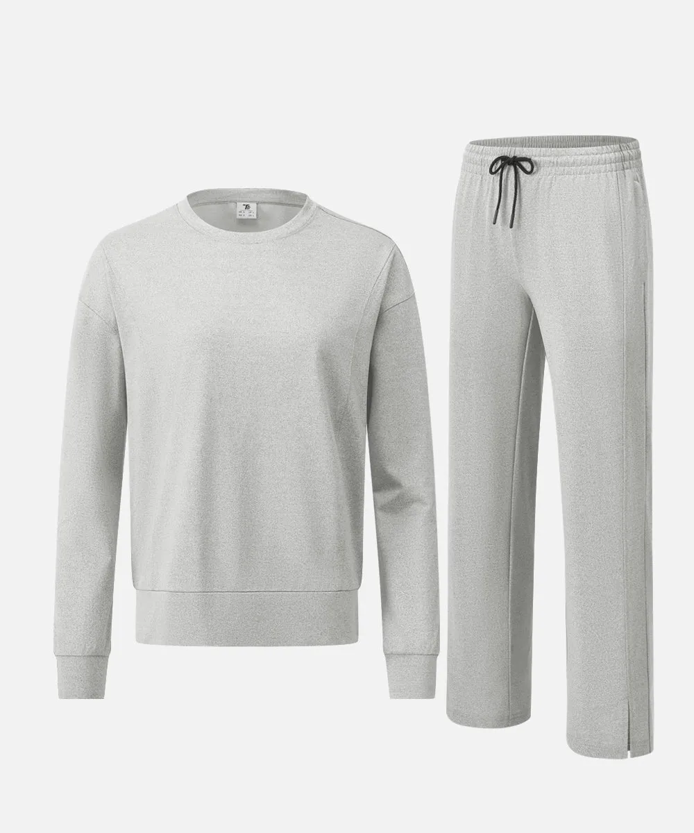 Women's Pullover and Wide Leg Pants Lounge Sets